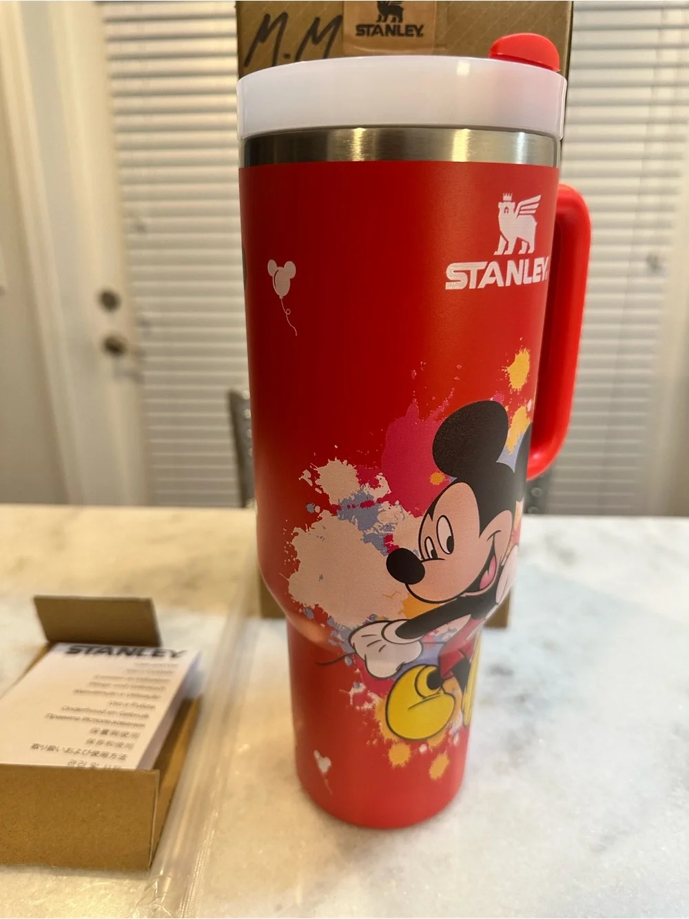 Stanley Disney Mickey Mouse Red 40oz Quencher H20 Tumbler - Picture 7 of 14